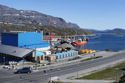 Nuuk Port, Greenland.