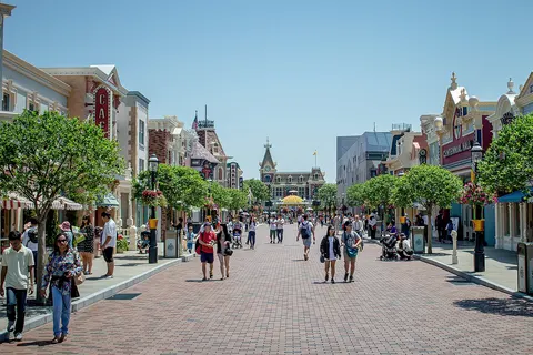 Disneyland in Hong Kong, China
