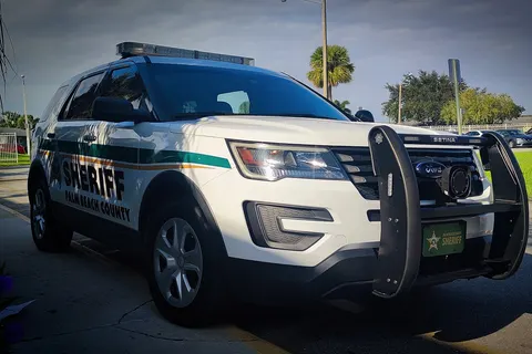 PBSO - Palm Beach Sheriff Office - Ford car - november 2022