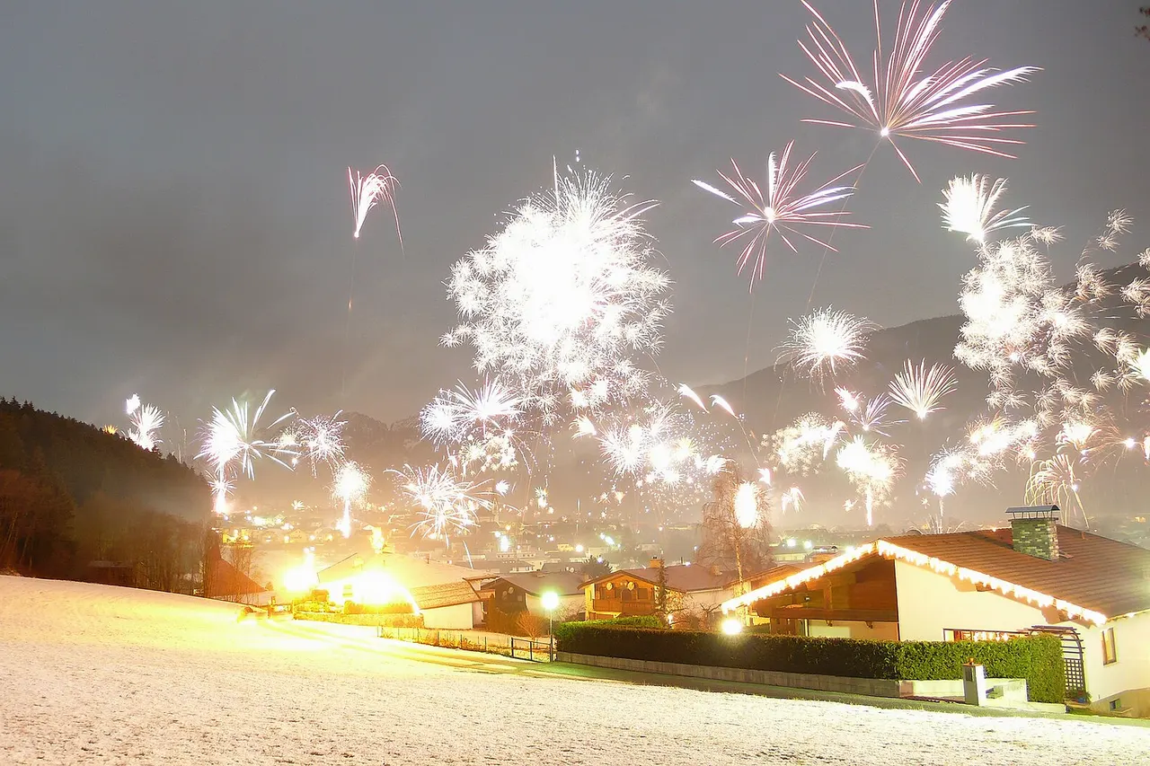 Inzing Silvesterfeuerwerk 2007