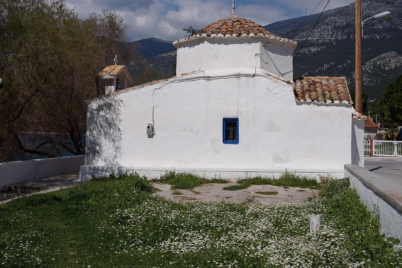 The church of Saint Nicholas at Aigosthena.