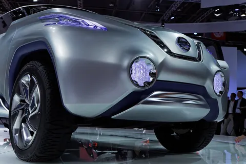 Une Nissan Terra présentée lors du Mondial de l'Automobile de Paris 2012.