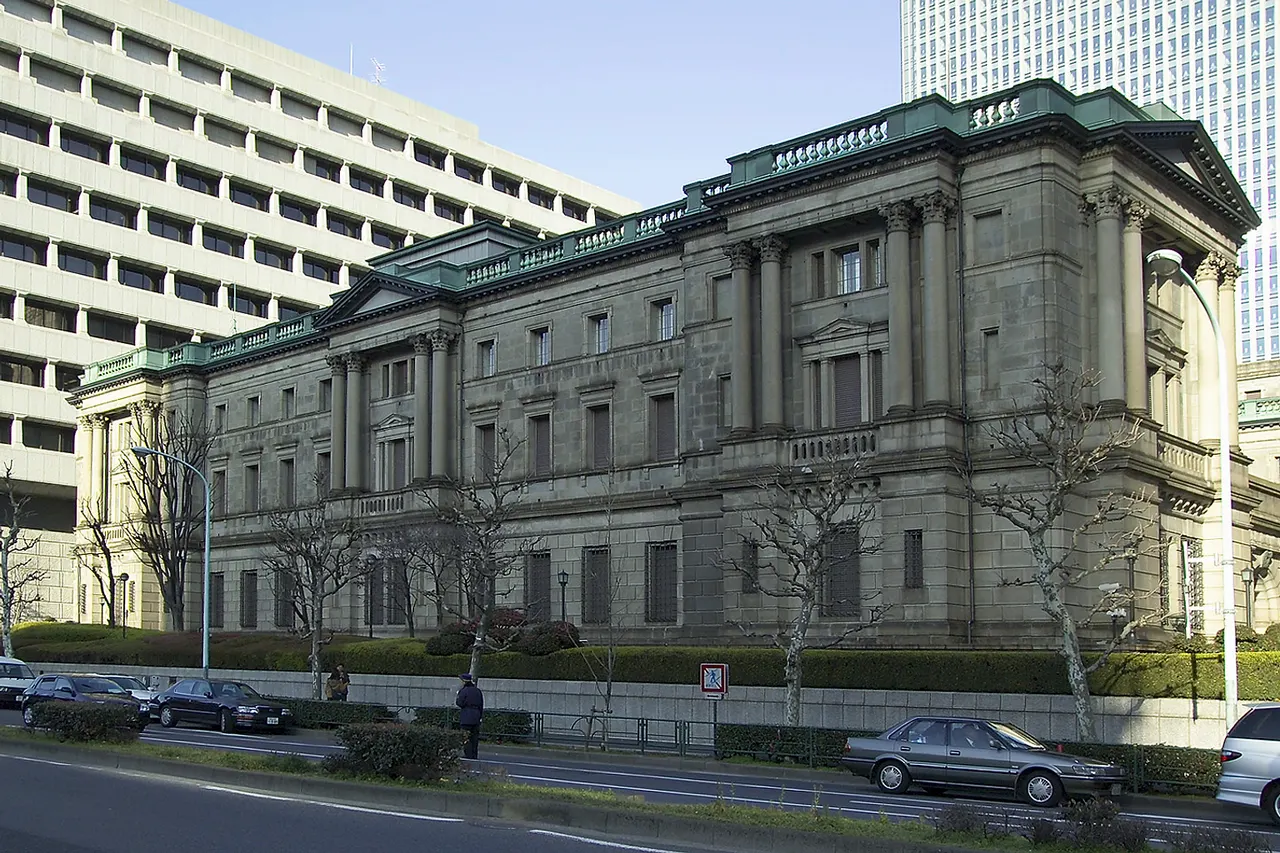 Bank of Japan headquarters in Tokyo, Japan