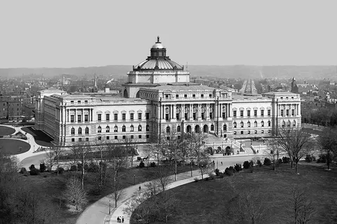 Library of Congress, Thomas Jefferson Building, Washington, D.C.