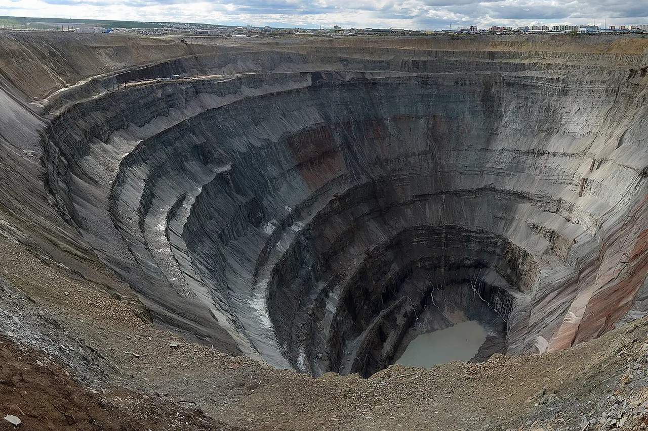 Mir mine . Mirny . The Republic of Sakha (Yakutia) . Far Eastern Federal District . Russia.
