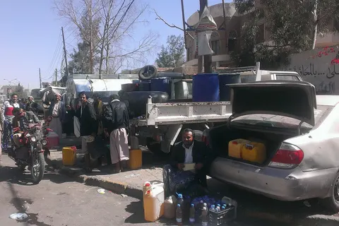 Original description: "As the Iran-Saudi Arabia diplomatic crisis dims hopes for peace talks in Iran, locals say airstrikes are intensifying, and all the victims are Yemeni."