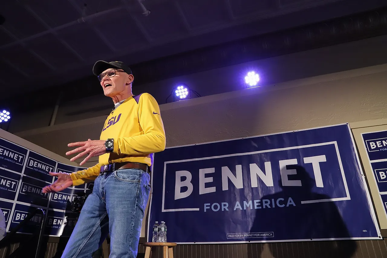 “We will get a turnout like you’ve never believed before... He can lead us to victory and more importantly almost guarantee that we pick up the United States Senate.” Thank you, @JamesCarville. That's what we're here to do because winning the White House is just step one.