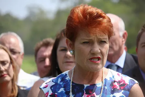 Pauline Hanson, Leader of the One Nation Party (Australia)