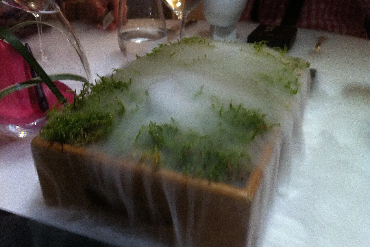 Smoking moss