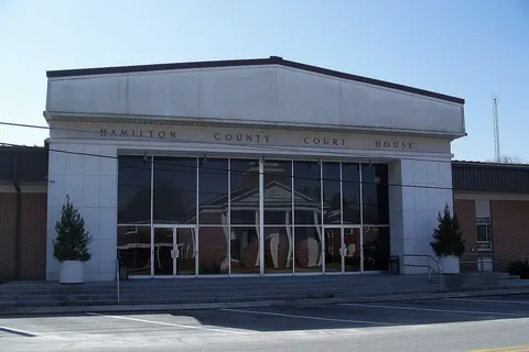 Jasper, Florida : Hamilton County Courthouse.
