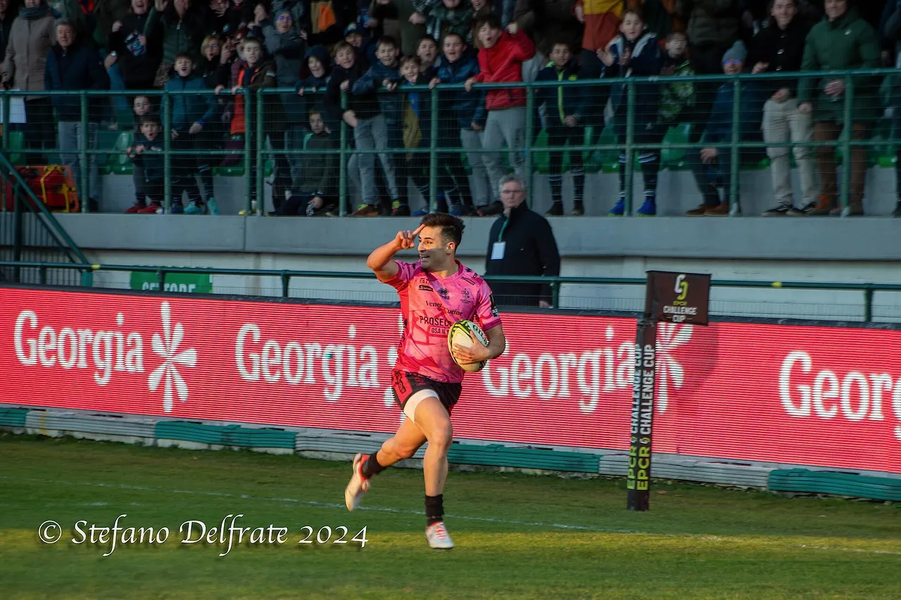 2023–24 EPCR Challenge Cup ‒ 20 January 2024, Stadio comunale di Monigo, Treviso Benetton Treviso vs Montpellier
