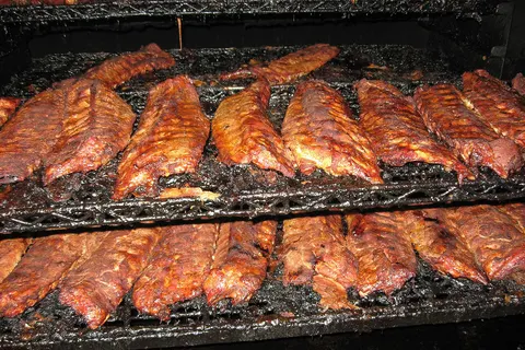 Central BBQ Cooker -- Central BBQ, Memphis, TN -- Photo by Rien T. Fertel for the SFA -- Summer 2008