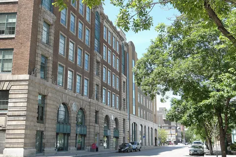 The building which houses the Winnipeg Free Press