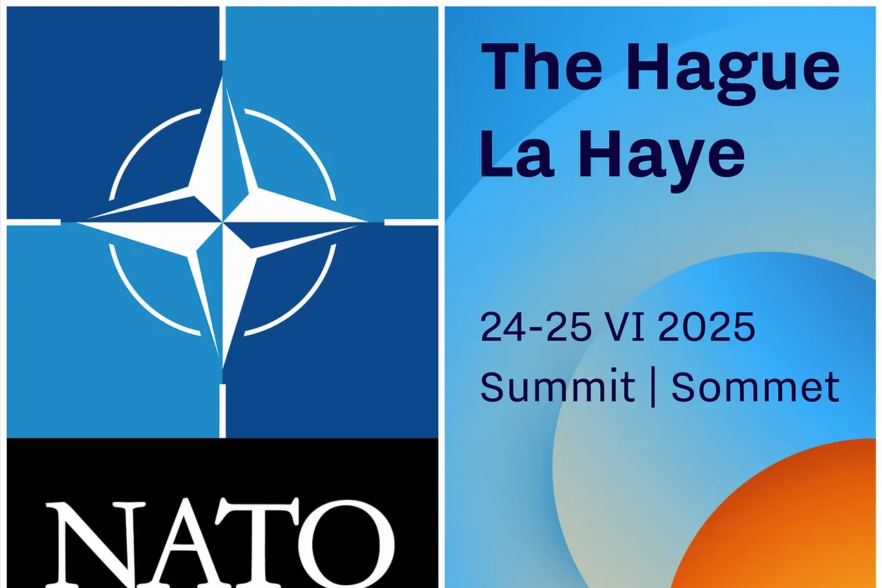 The logo designed for the NATO Summit 2025 in The Netherlands reflects the strength of cooperation within NATO, and its adaptability in times of flux. A logo where the stylised blades of a wind turbine, combined with the Dutch coastline visually represent movement. The logo will be used in communications about the Summit and will be on display in The Hague before and during the event.
