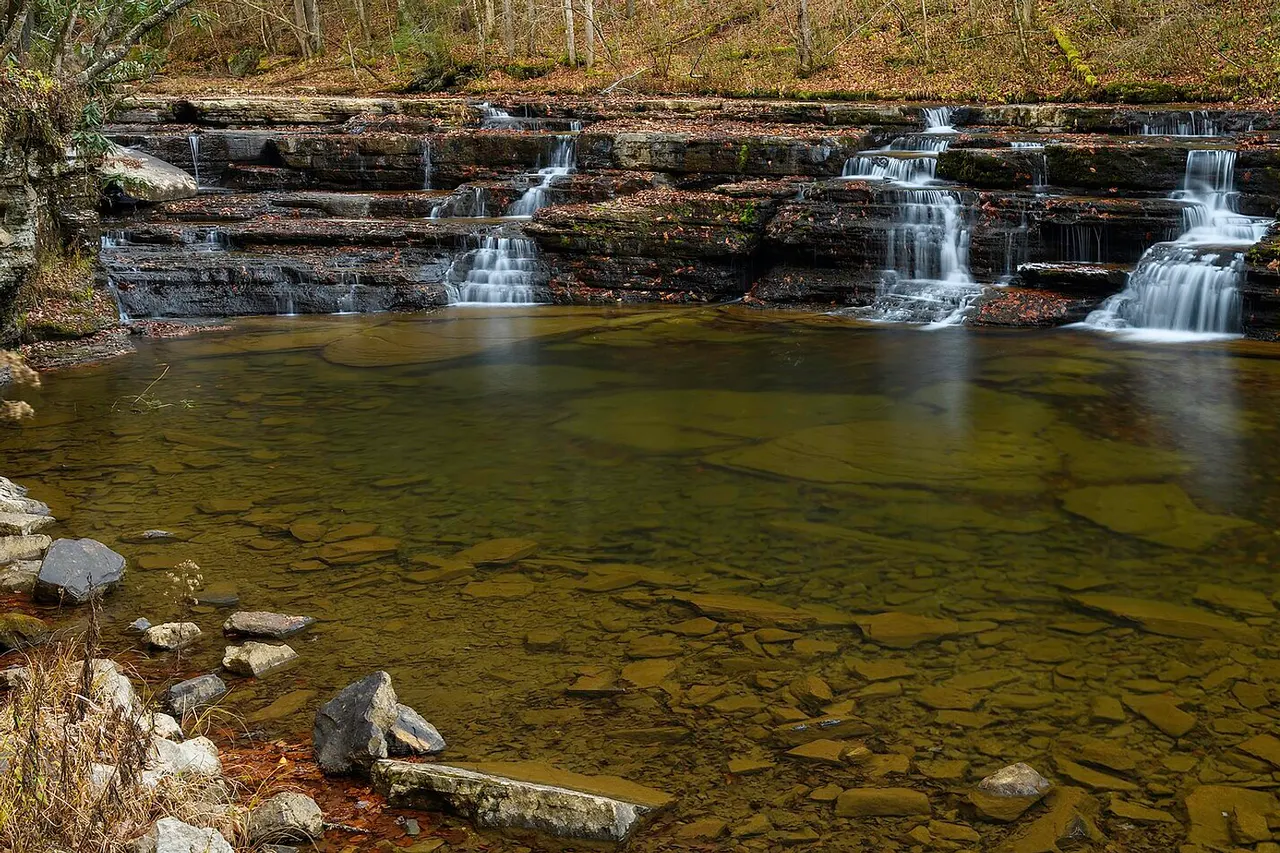 Campbell Falls, Camp Creek State Park, Mercer County, West Virginia.