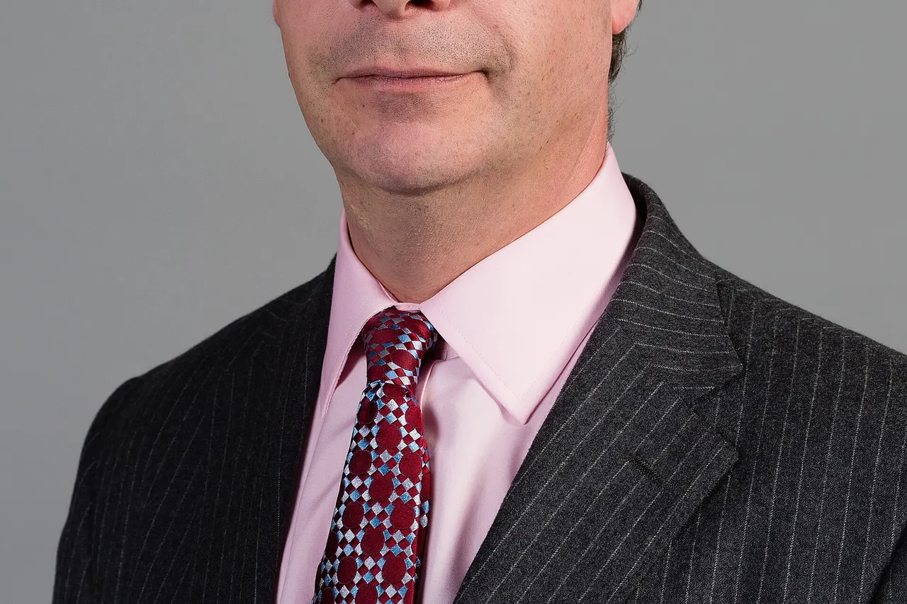 Nigel Farage, former Member of the European Parliament for the United Kingdom in Strasbourg, France