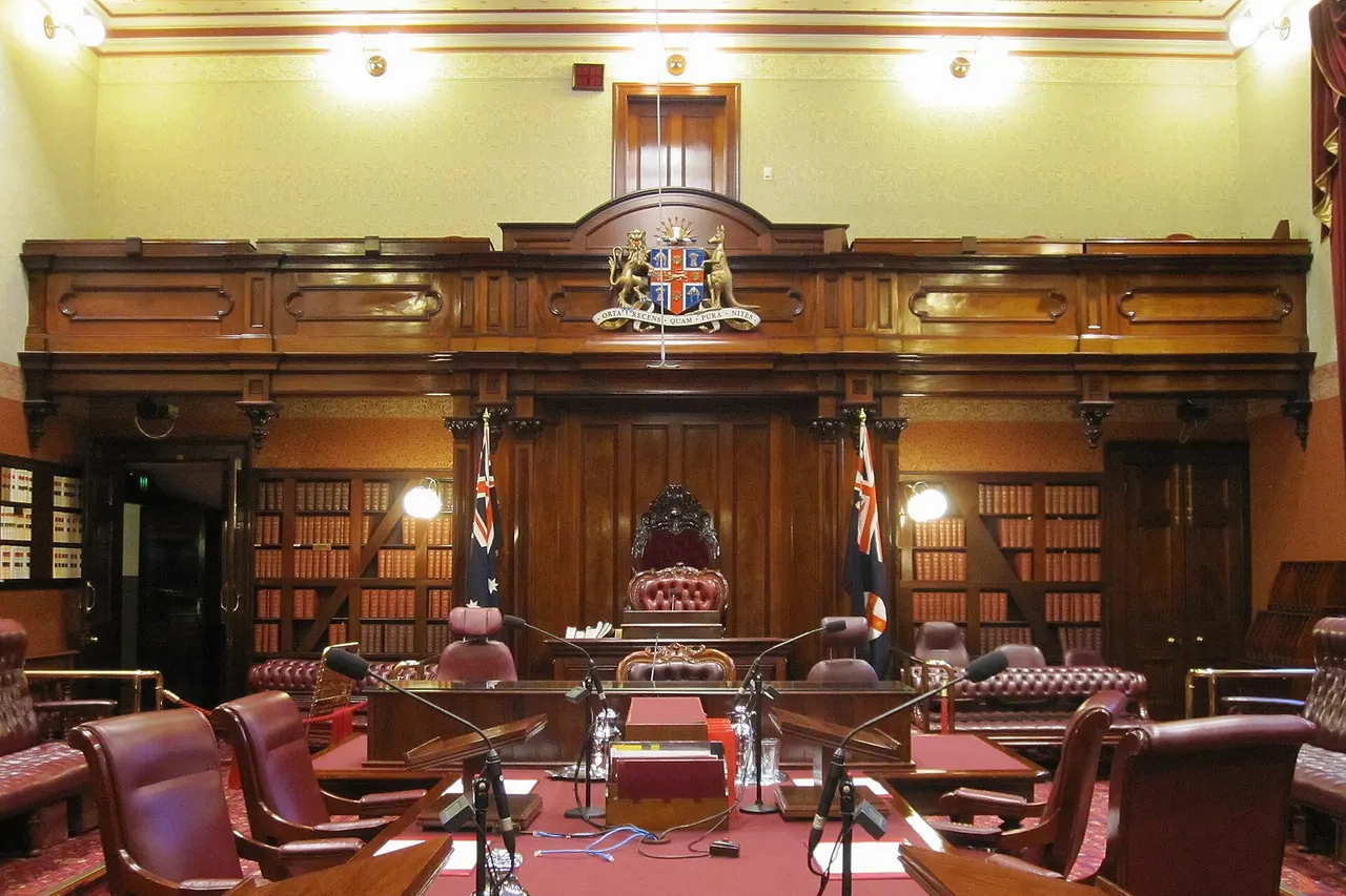 the Legislative Council Chamber of the Parliament of New South Wales