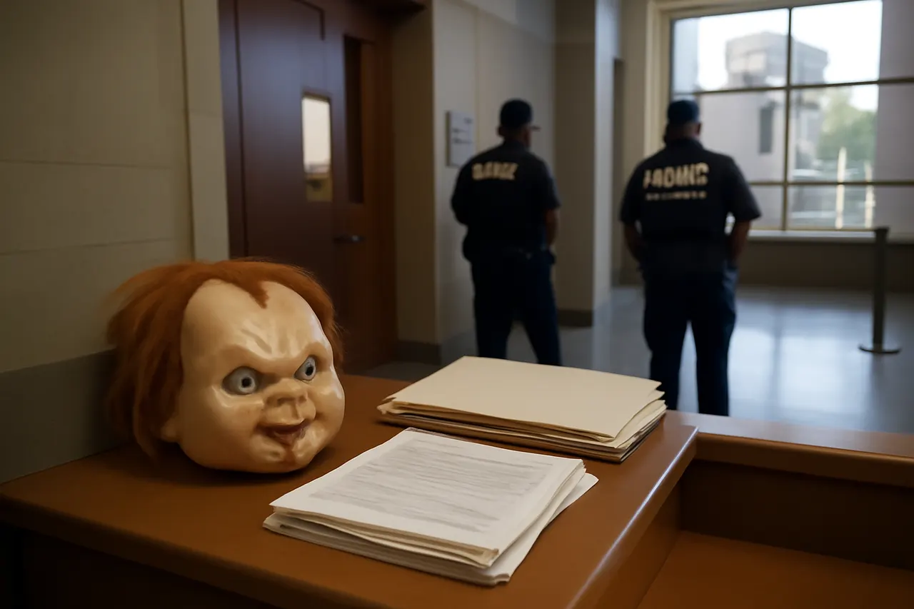 Grounded editorial scene illustrating Zymire Hughes, accused of terrorizing pedestrians in Philadelphia while wearing a Halloween-style mask, was captured in Las Vegas following a coordinated search involving multiple law enforcement agencies.