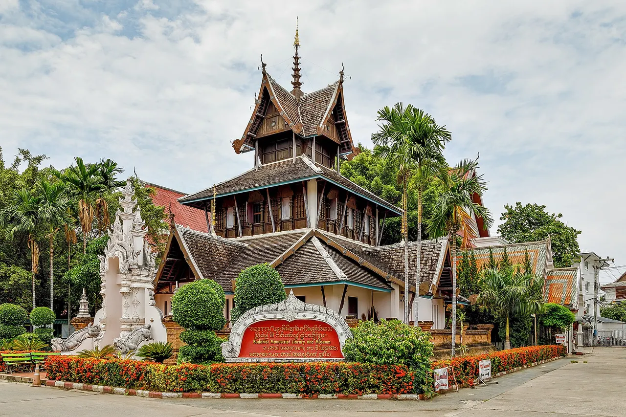 Chiang Mai, Thailand: Buddhist Manuscript Library and Museum