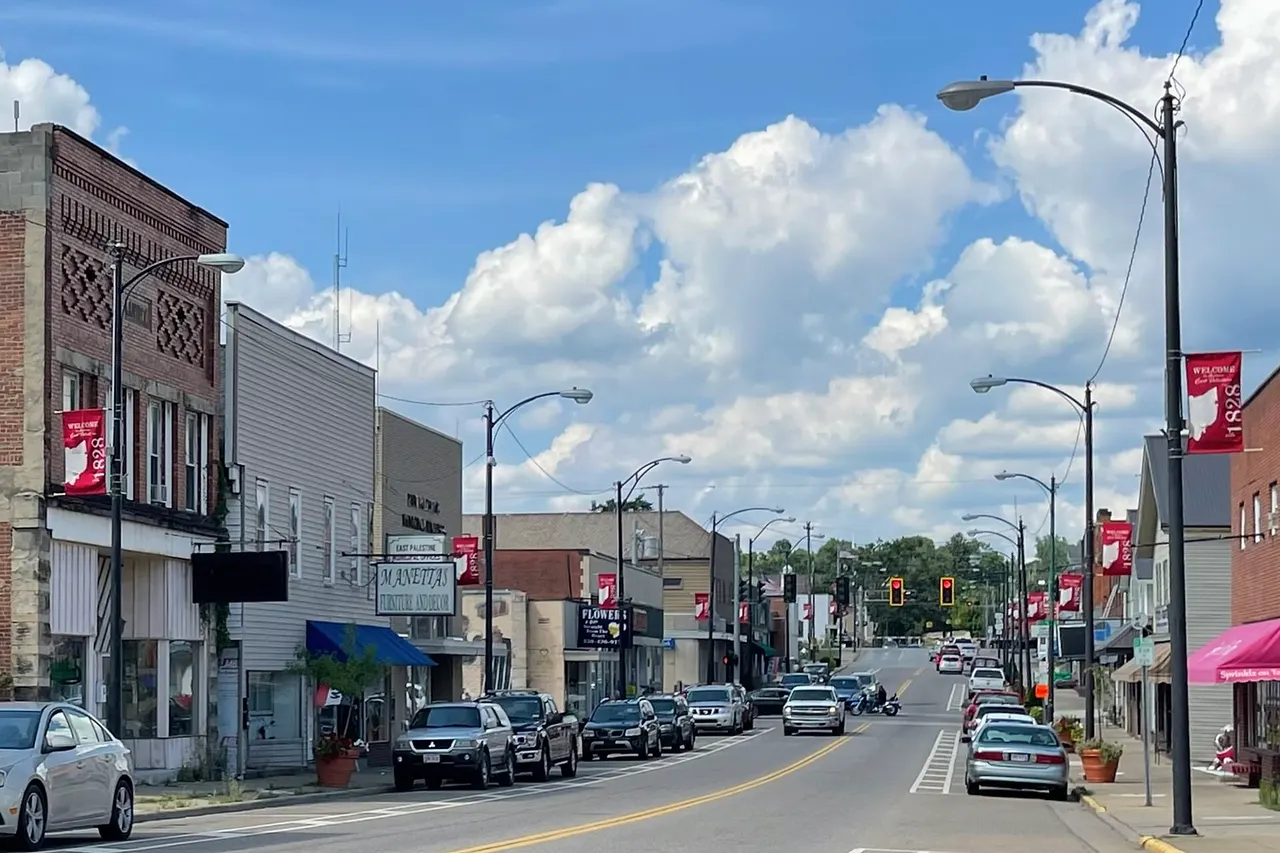 Downtown East Palestine, Ohio